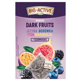 BIG-ACTIVE DUNKLE FRUITS TEE 45 G (20 X 2,25 G) 10 STÜCK - Biolaboratorium